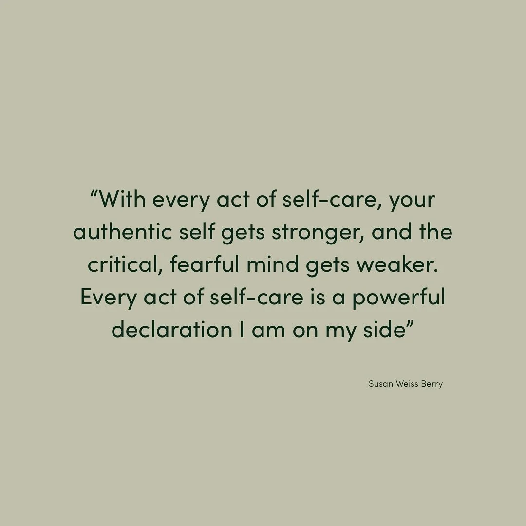 Are You On Your Side? What one small thing would you do today that would let yourself know this.