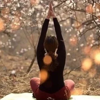 A  woman honouring her second spring in post menopause