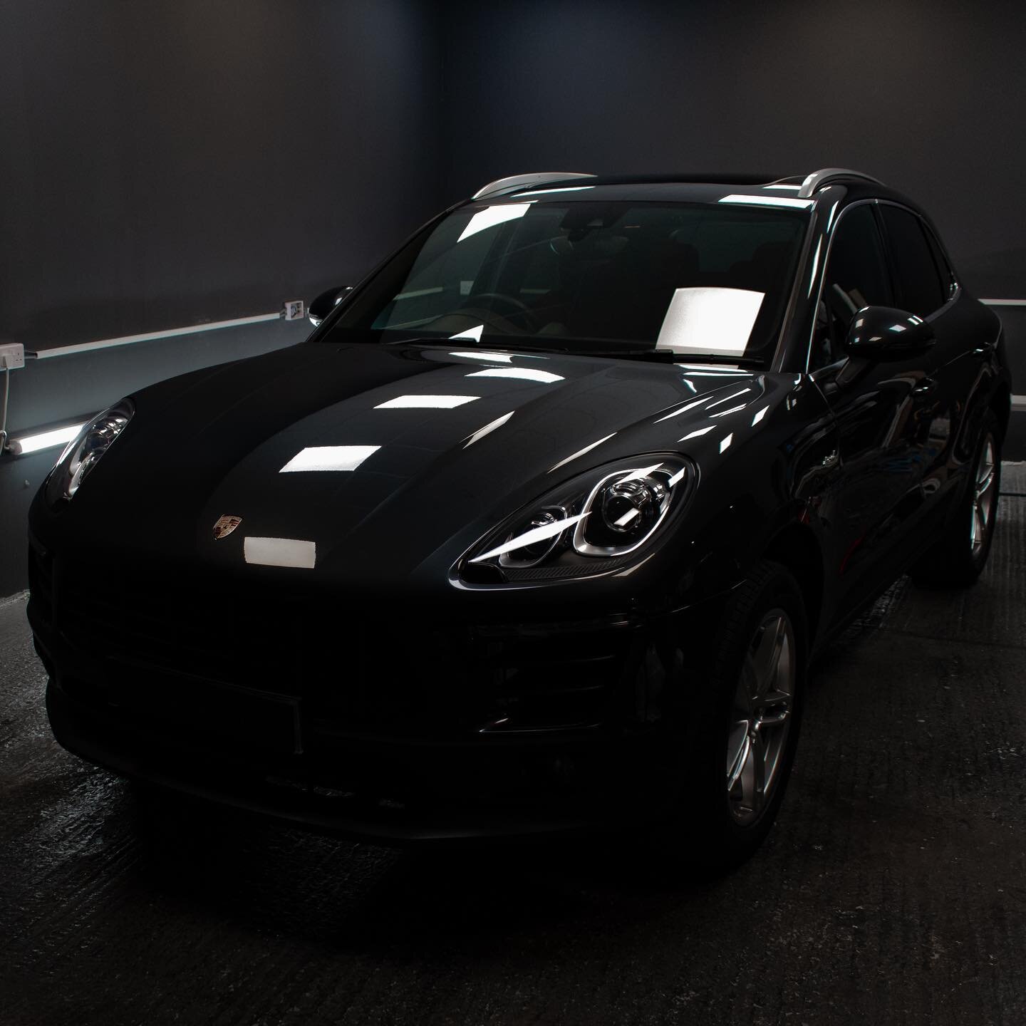 Single stage paint enhancement correction completed to this Porsche Macan in our dedicated detailing studio