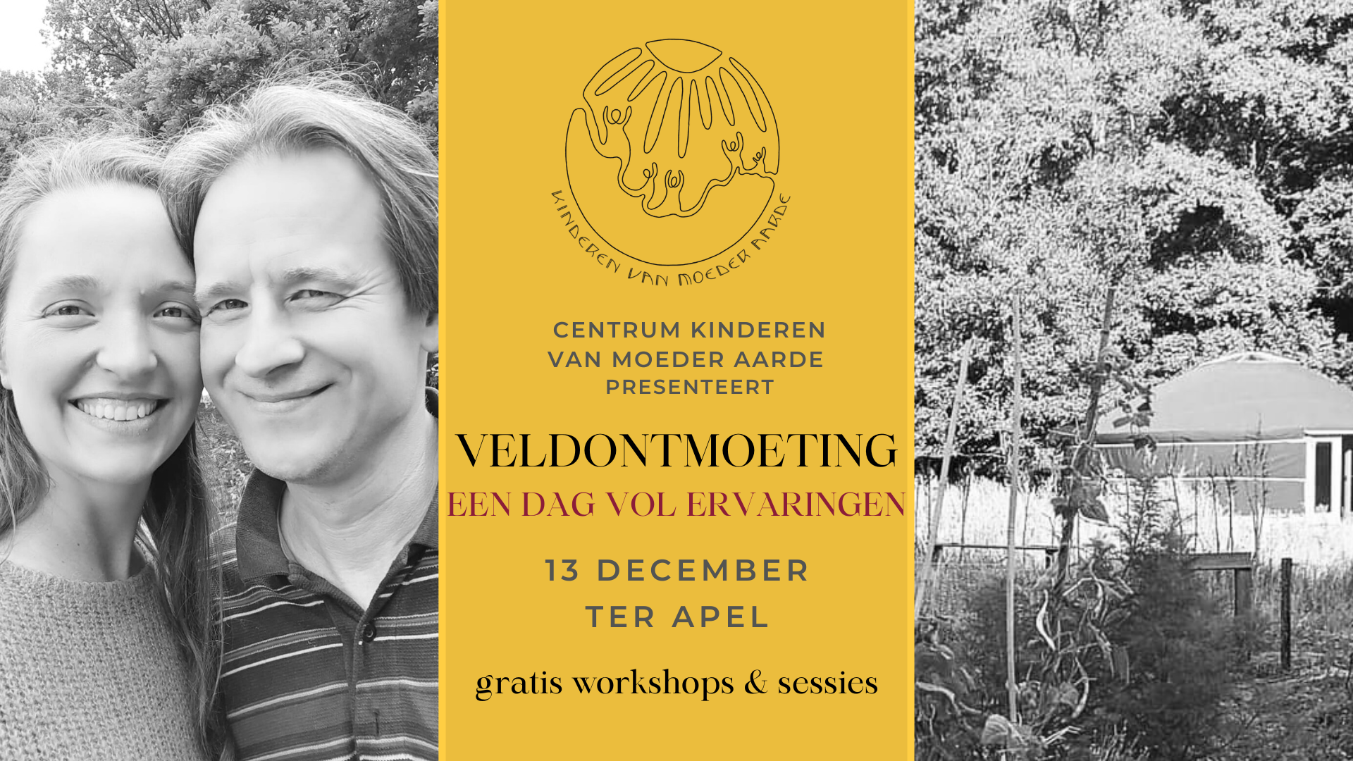 Veldontmoeting - Dag vol gratis workshops en sessies