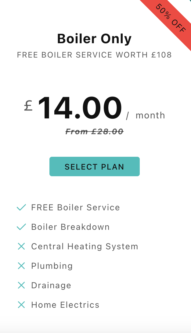 'BOILER BASIC - MONTHLY
