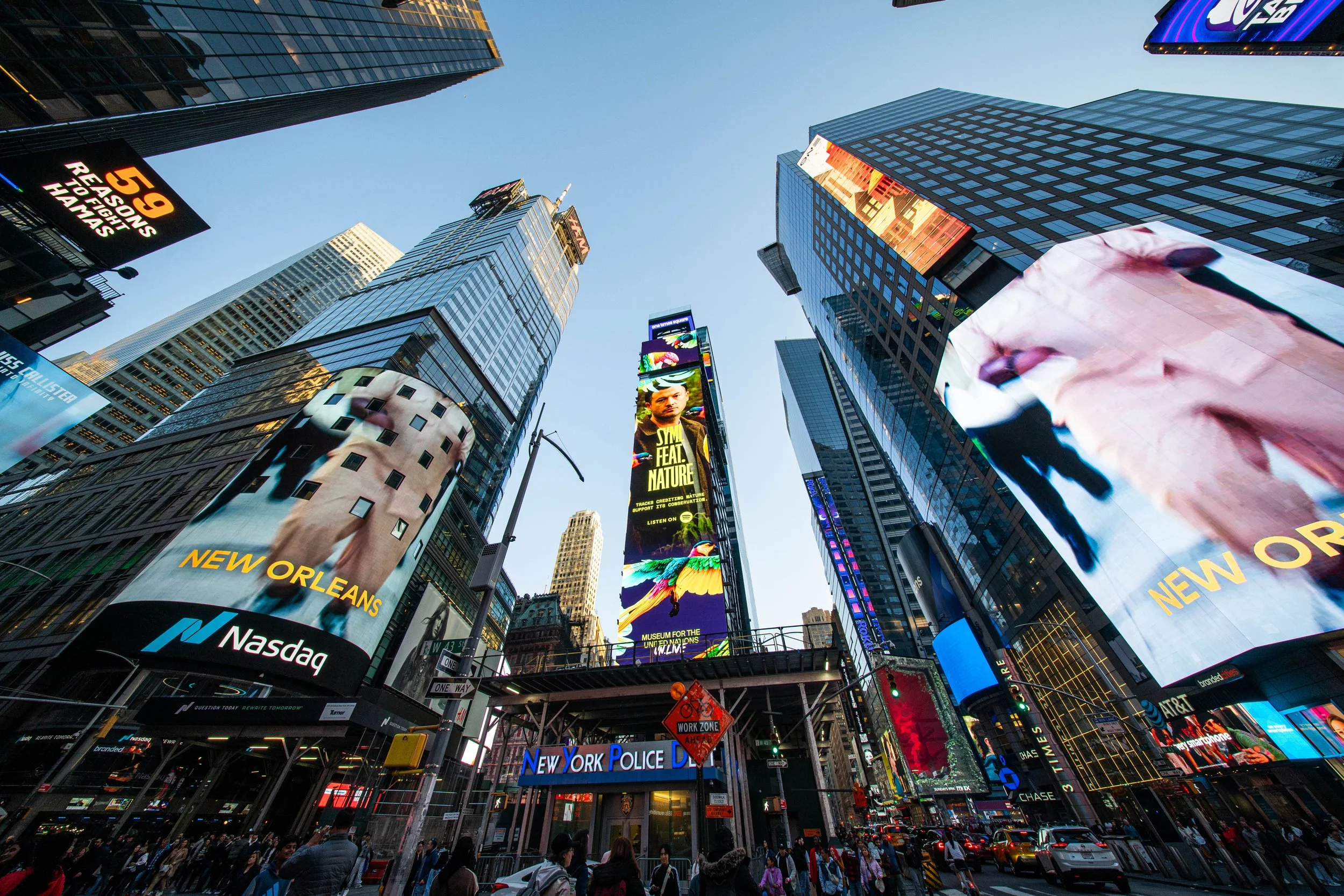 Times Square Billboard - Spotify
