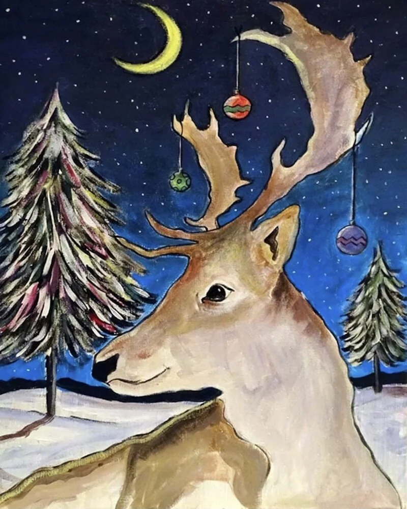 Christmas Deer |  Ciervo Navideño