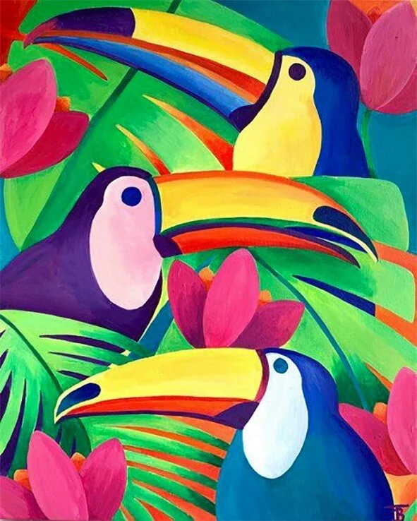 Toucan-vas