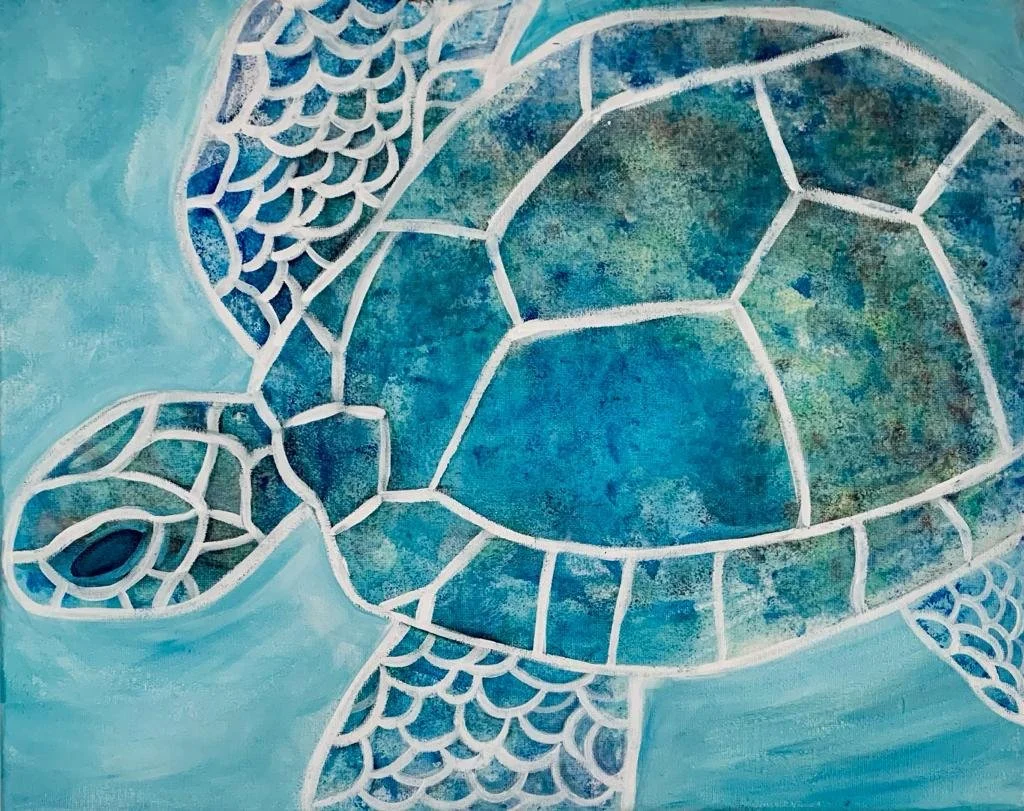 Blue Turtle  |  Tortuga Azul
