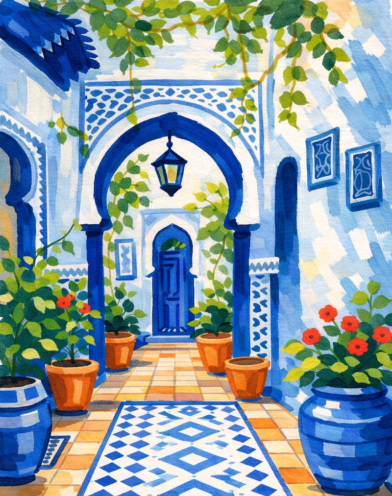 Andalusian Patio  |  Patio Andaluz