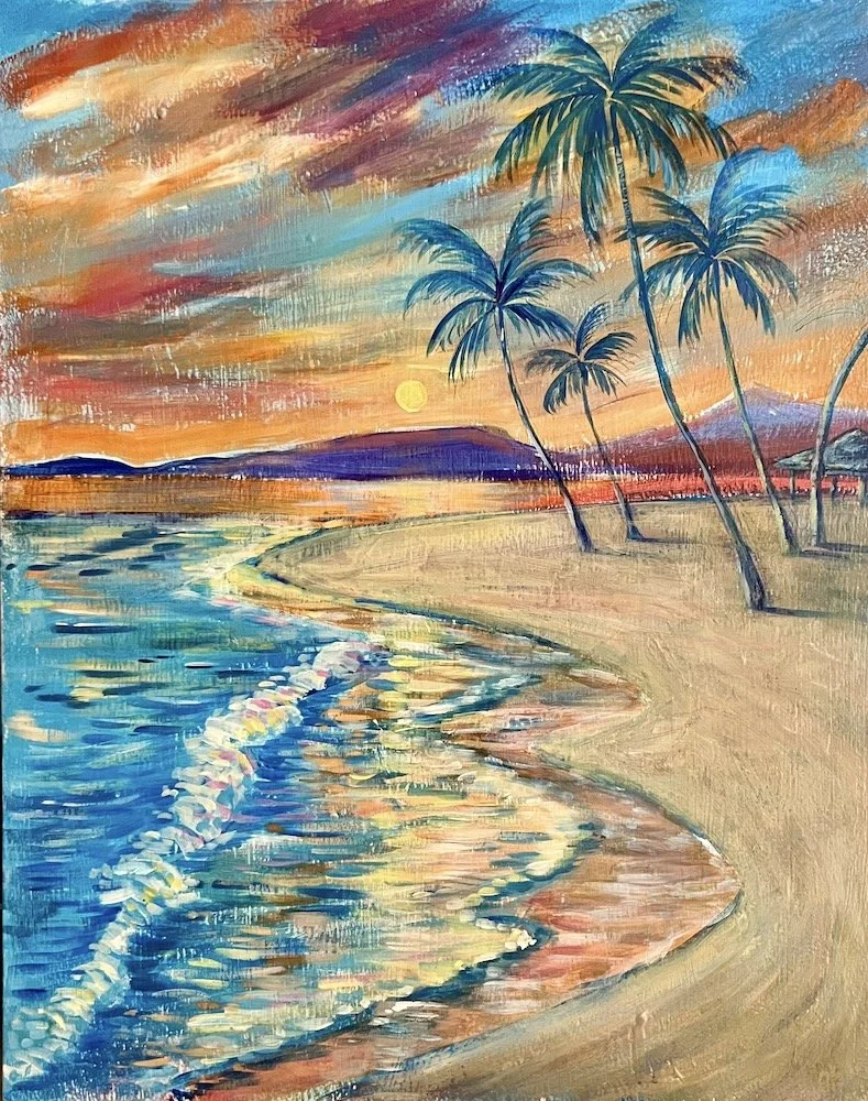 Sunset Paradise 🏝️🍹