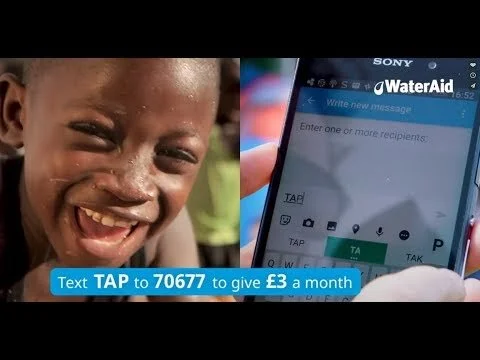 WaterAid - Tap to Tap DRTV ad.
