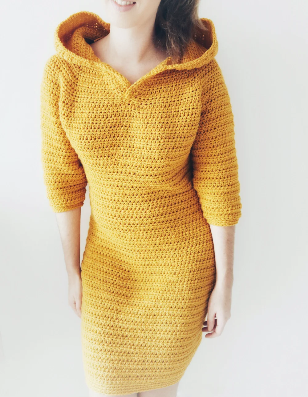 hooded crochet mini dress Crochet Pattern x Autumn Bee Dress or Hoodie — Coffee & Crocheting