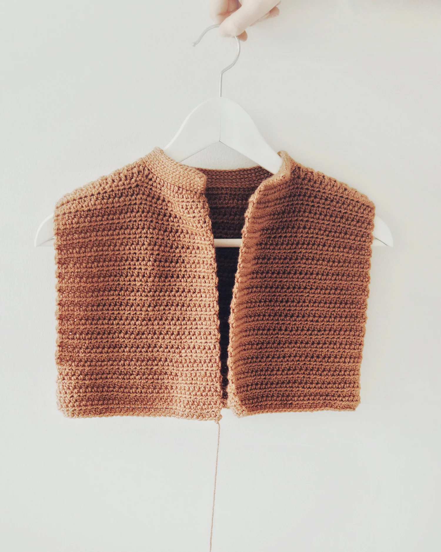 Crochet Pattern X Chocolate Shop Vest Coffee Crocheting