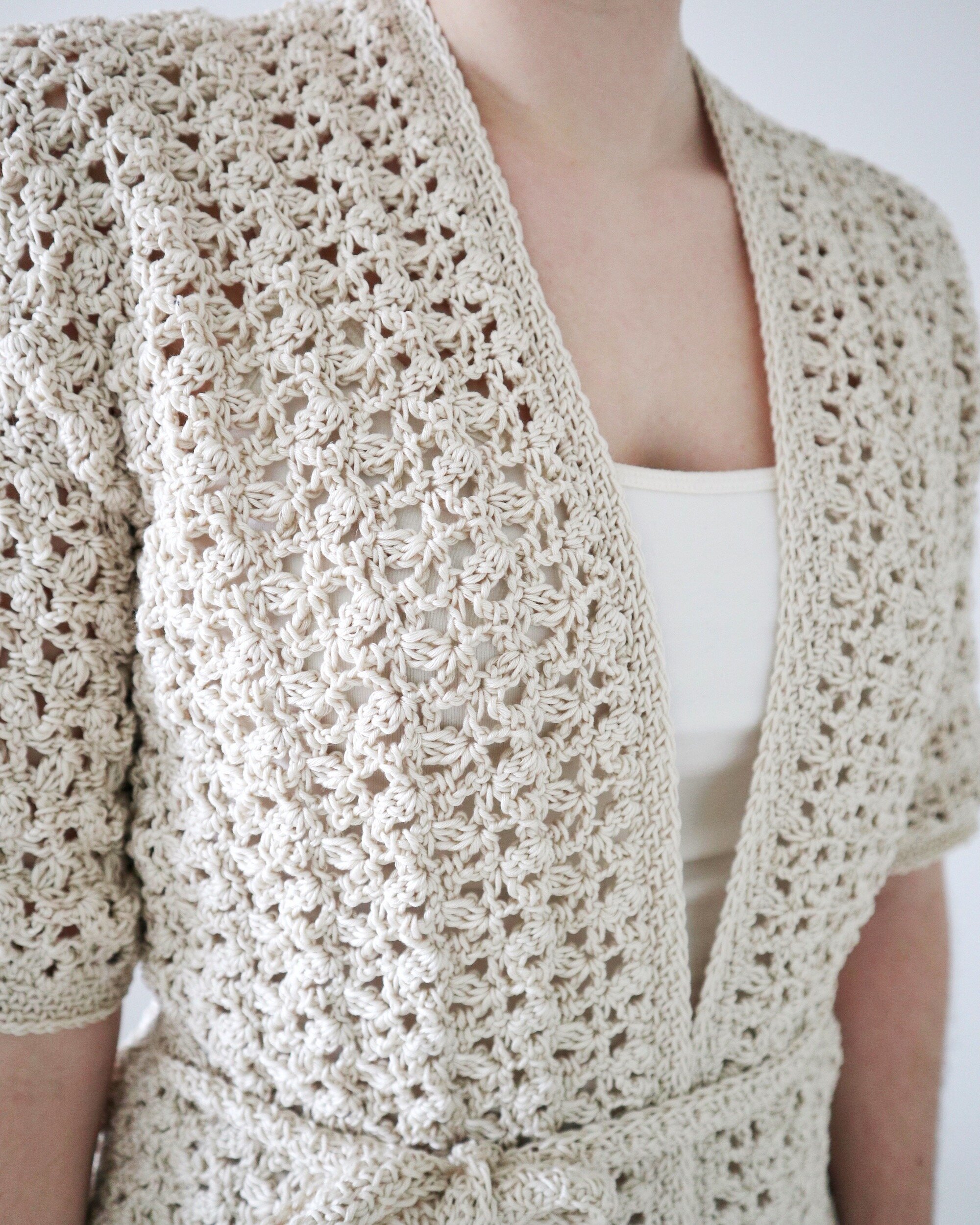 Crochet Pattern x Summer Haze Cardigan — Coffee & Crocheting