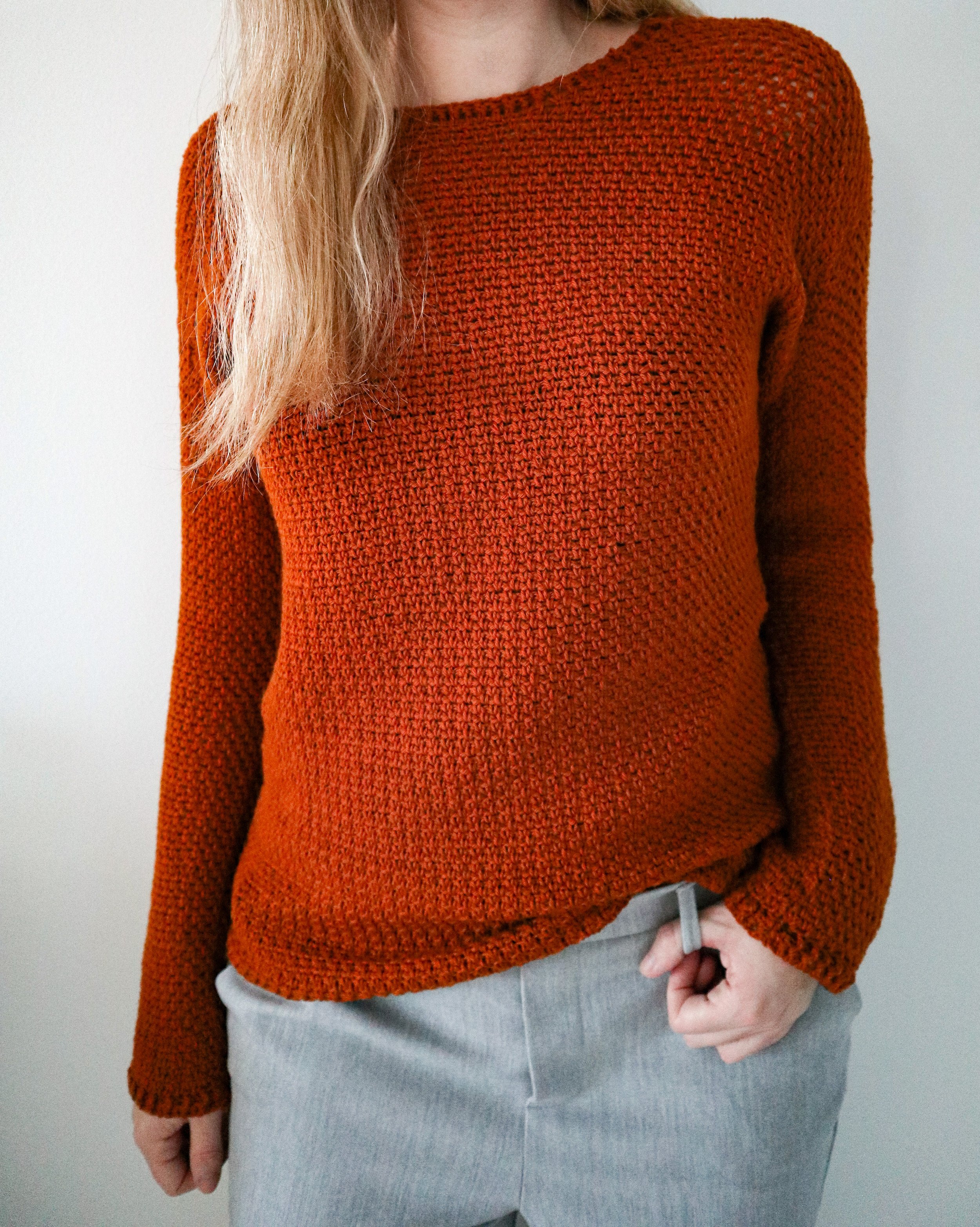 Crochet Pattern x Chestnut Sweater — Coffee & Crocheting