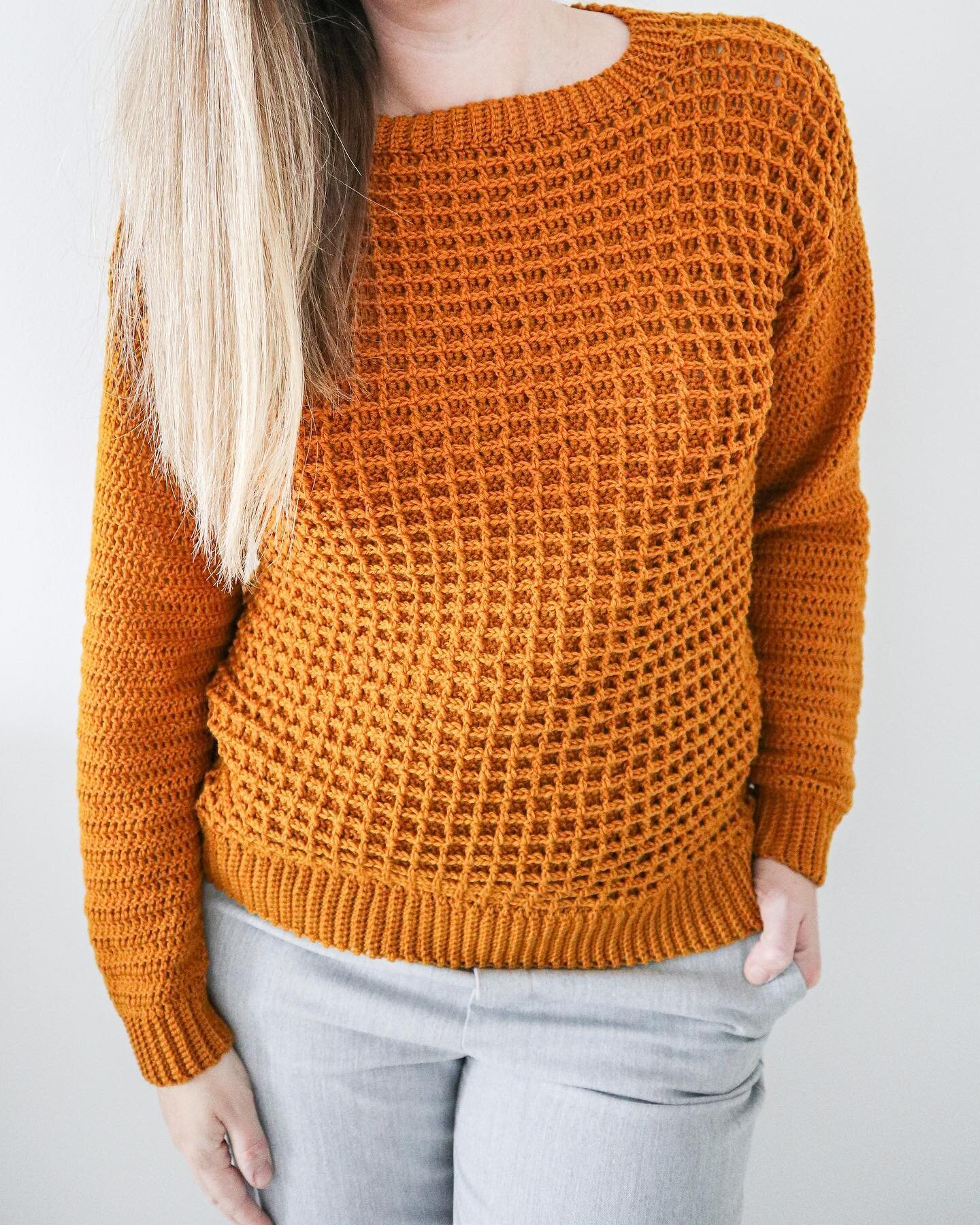 NEW crochet pattern - the Honey Waffle Sweater! The pattern for the Honey Waffle Sweater is now released. I had some great testers helping me perfect the pattern and I am so happy to say it is now ready and released. You find it as always on my websi