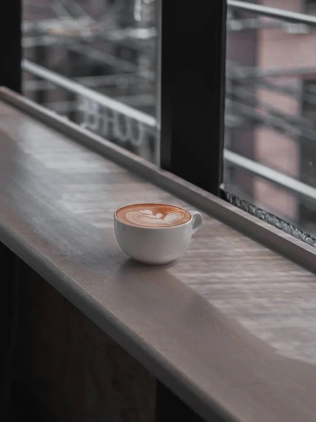 Cappuccino served at Tiny Ponta Coffee in Kichijoji, Tokyo