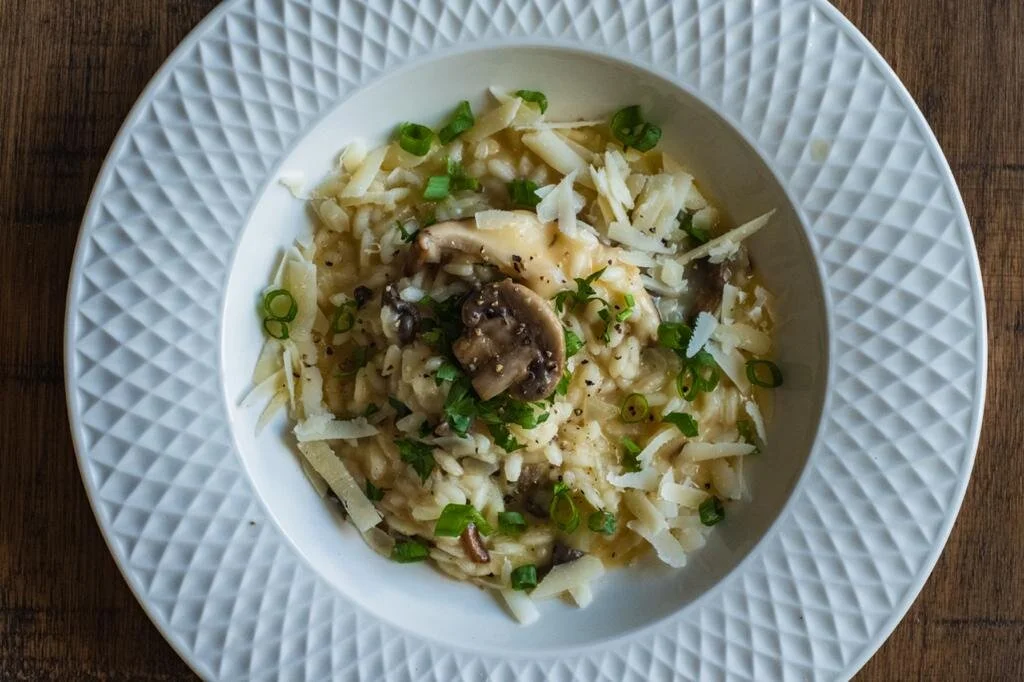 Risoto de Cogumelos Silvestres