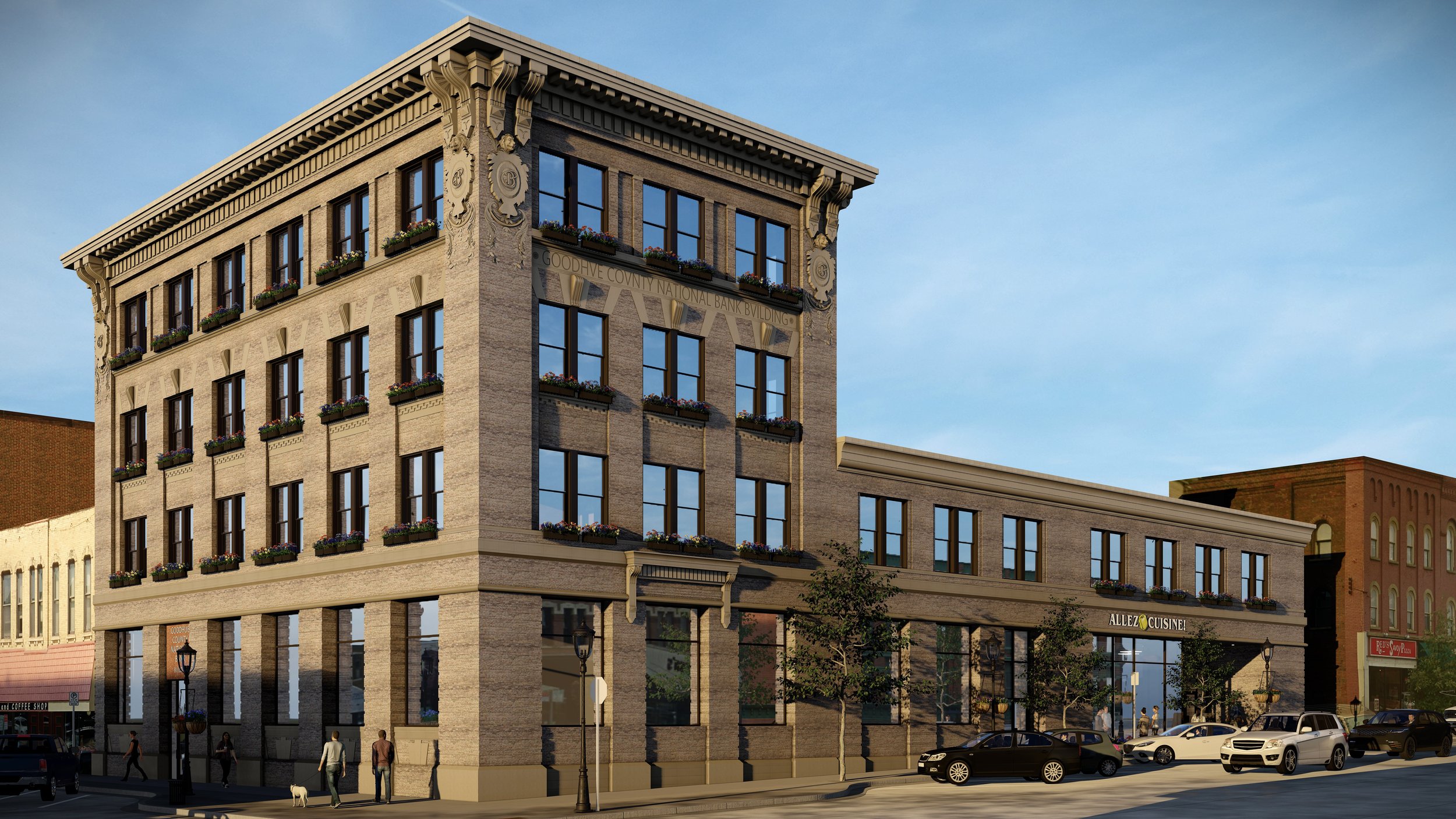 Red Wing Apartments Exterior Rendering