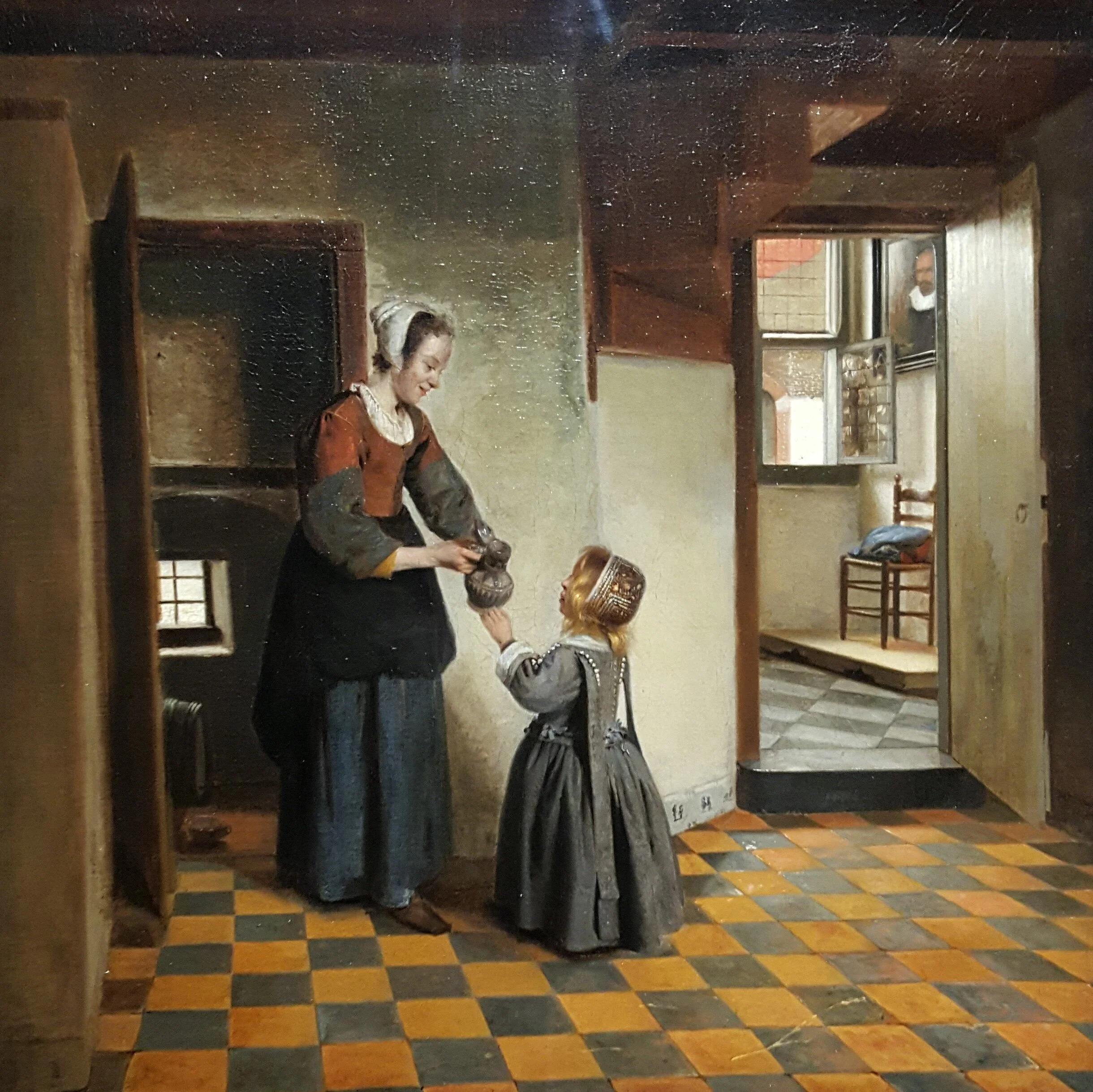Pieter de Hooch in Museum Prinsenhof:  een juweeltje in Delft