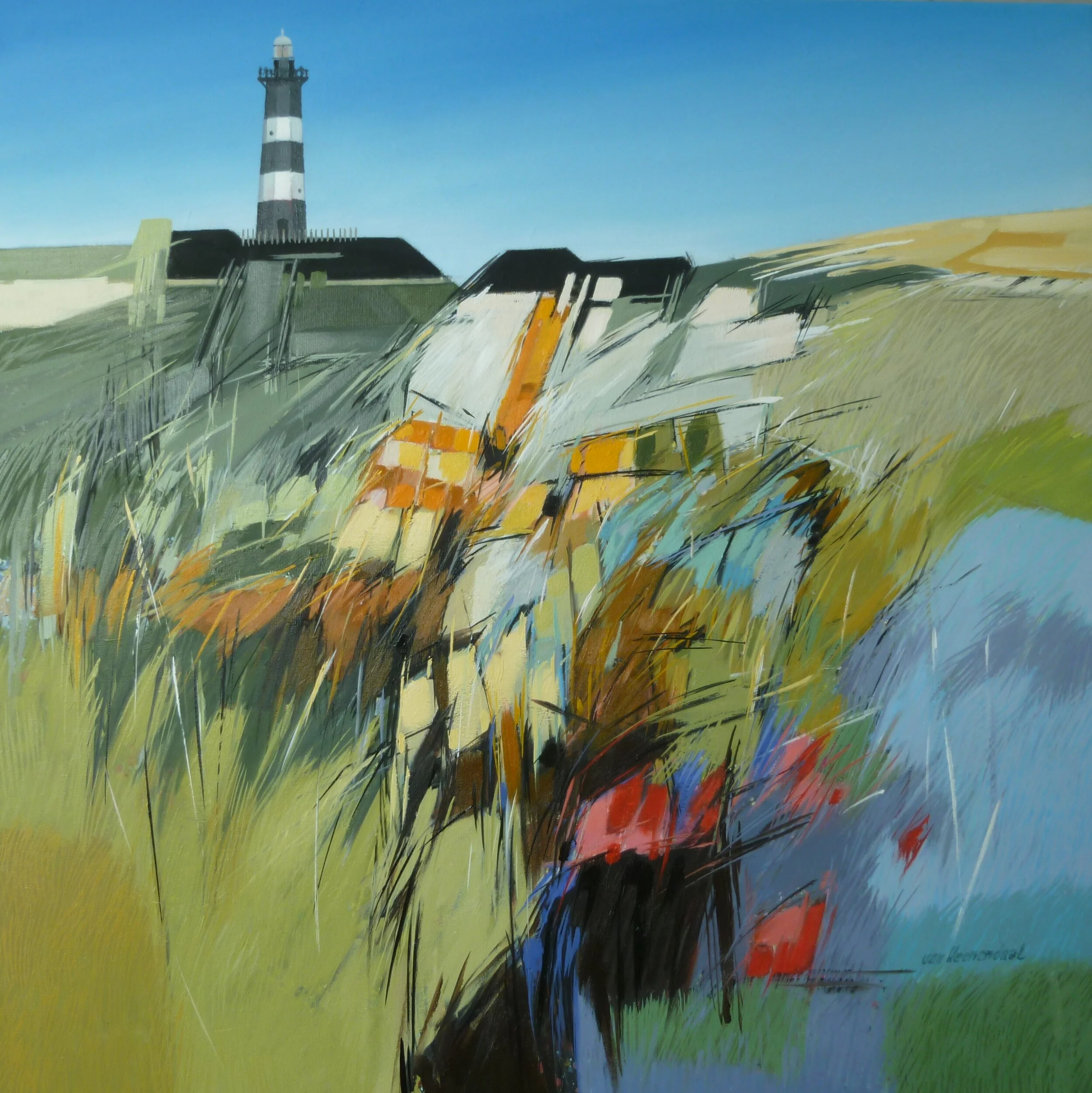 In het atelier van Hendrik van Veenendaal