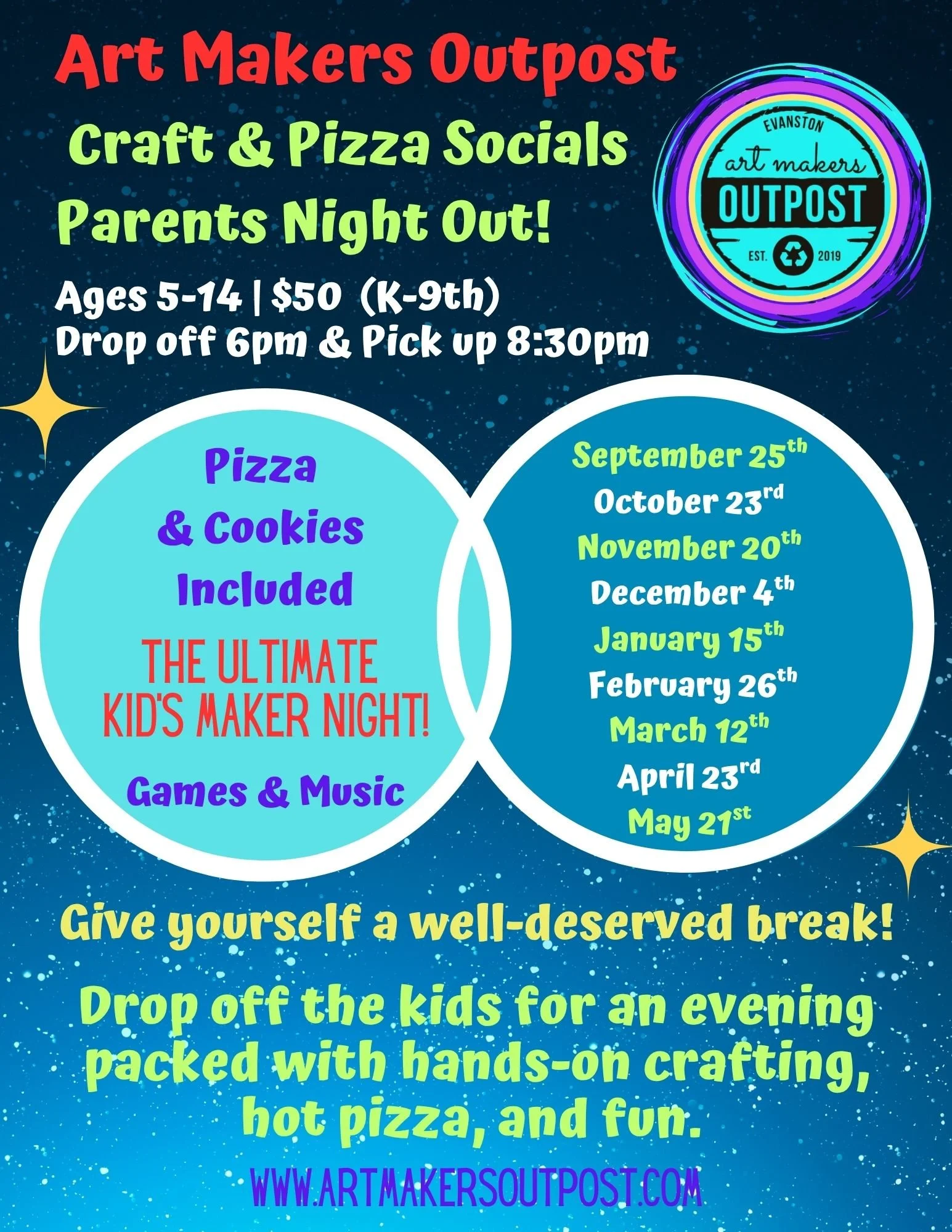 Craft & Pizza Socials-Parents Night Out!.jpg