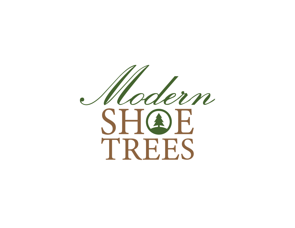The logo needed to be simple, legible with the elements to reflect the color and hierarchy of a tree. The base of the logo "shoe trees' is in brown and represents a thick trunk or foundation for the tree. The product is important and is what the comp