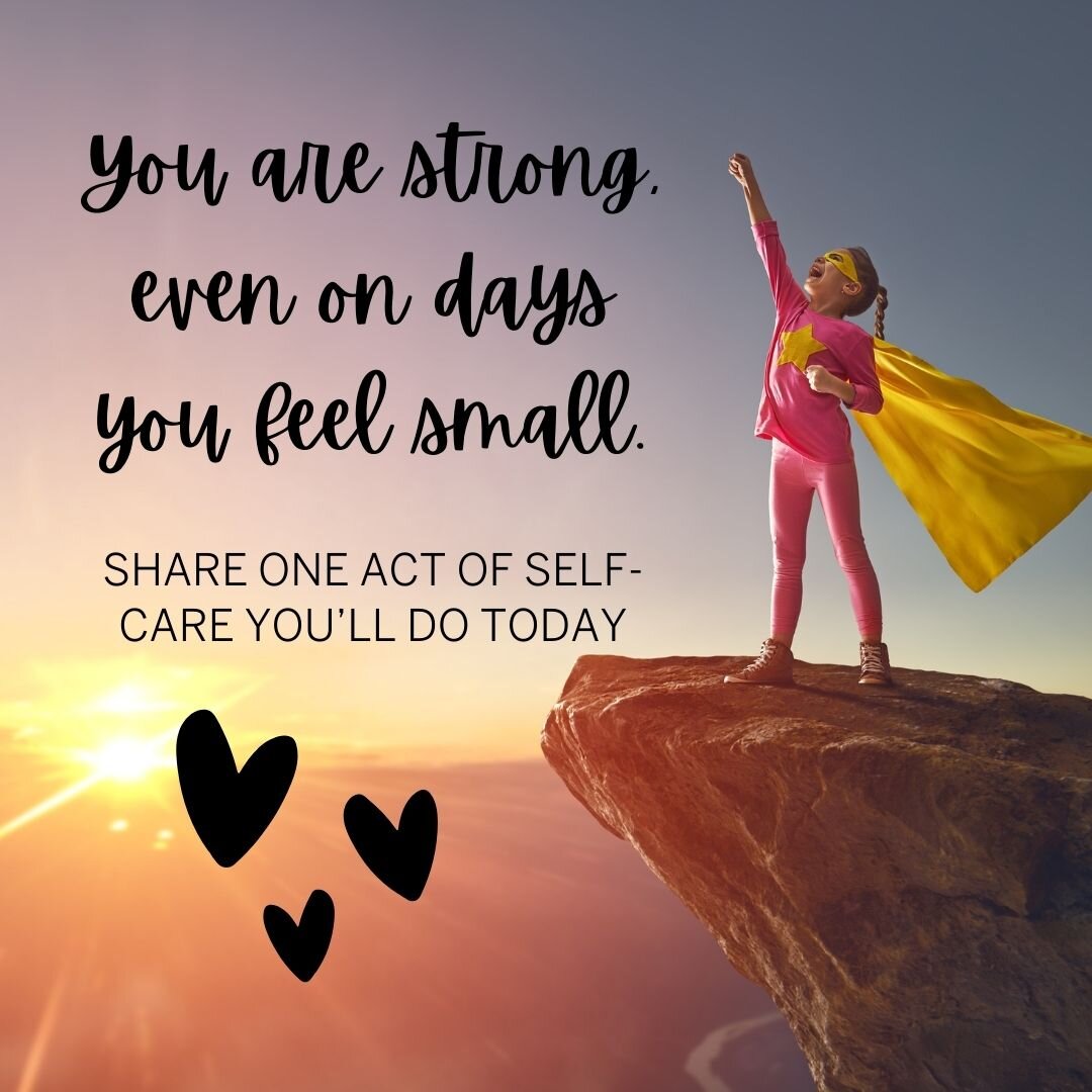 You are strong, even on days you feel small. 💪

Share one act of self-care you'll do today. 🥰

 #bournefamilyproject #bristol #counselling #affordable #counsellingservices #mentalhealth #affordablecounselling #creativetherapy #BFP #therapy #winterb