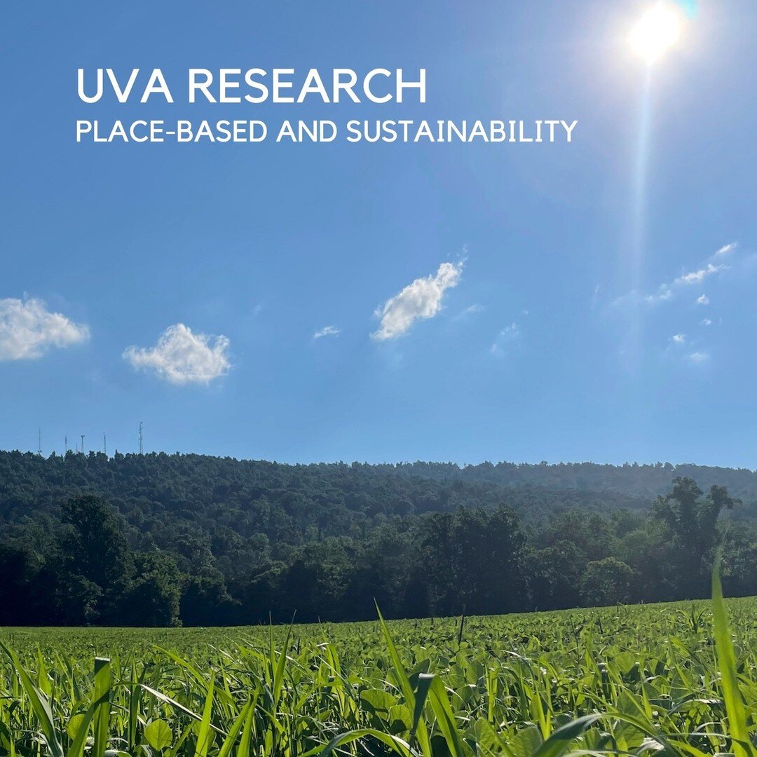 A collaborative effort we have recently embarked on is through research. With place-based and sustainability in mind, we hope to extend the expertise of faculty and students at UVA to Morven. Several initiatives are already underway and can be seen a