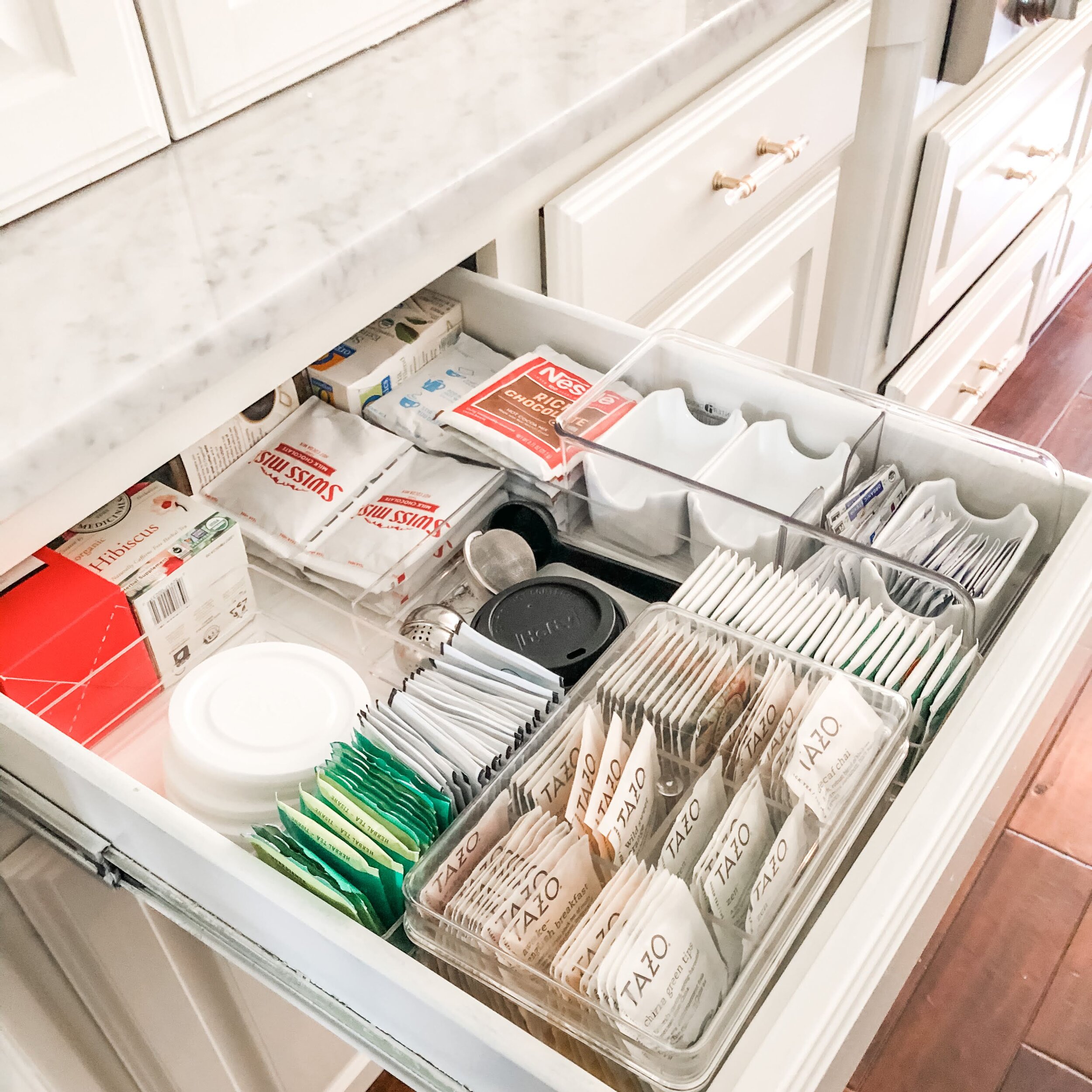 Kitchen Organizing North Dallas Tea Station