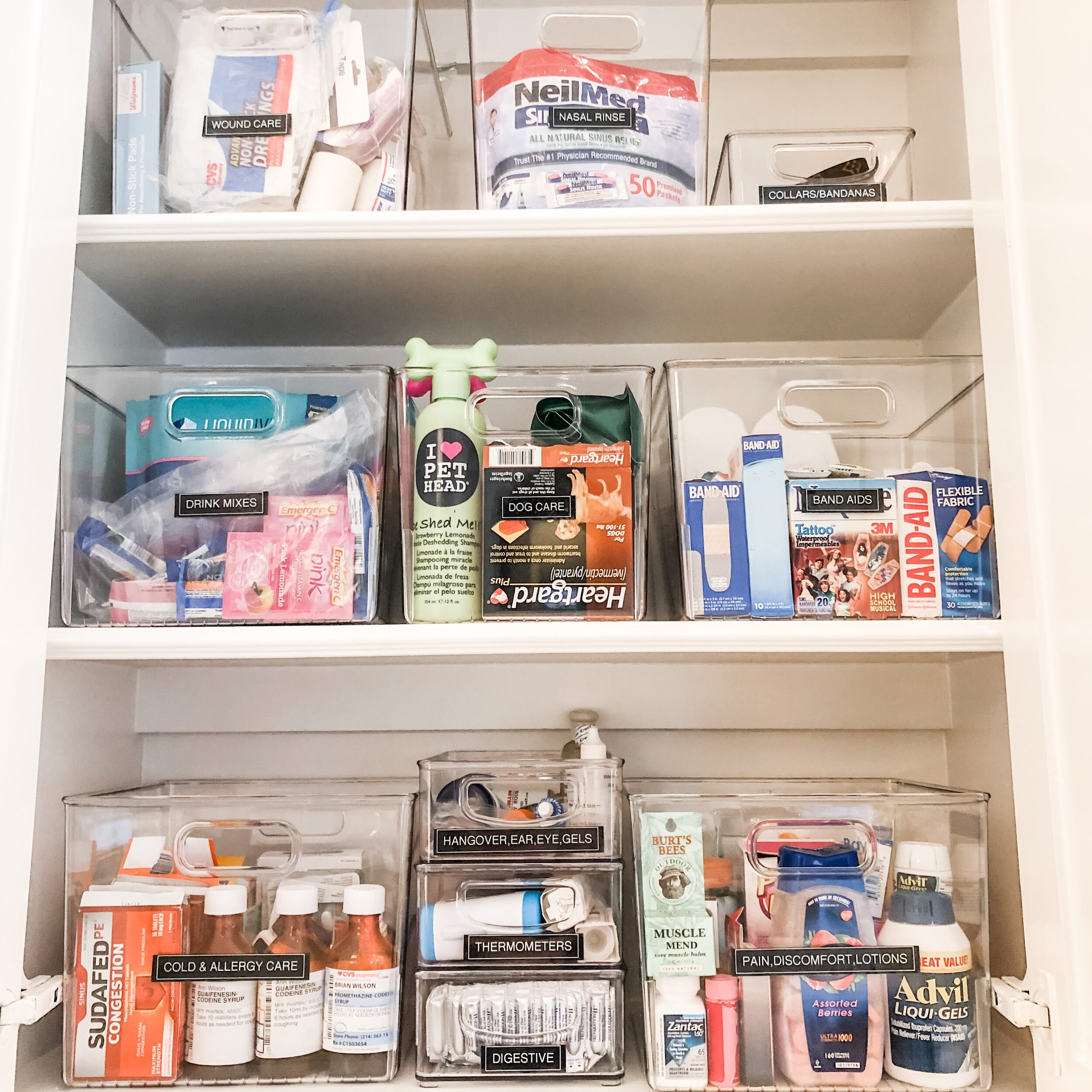 Medicine Cabinet - Professional Organizers