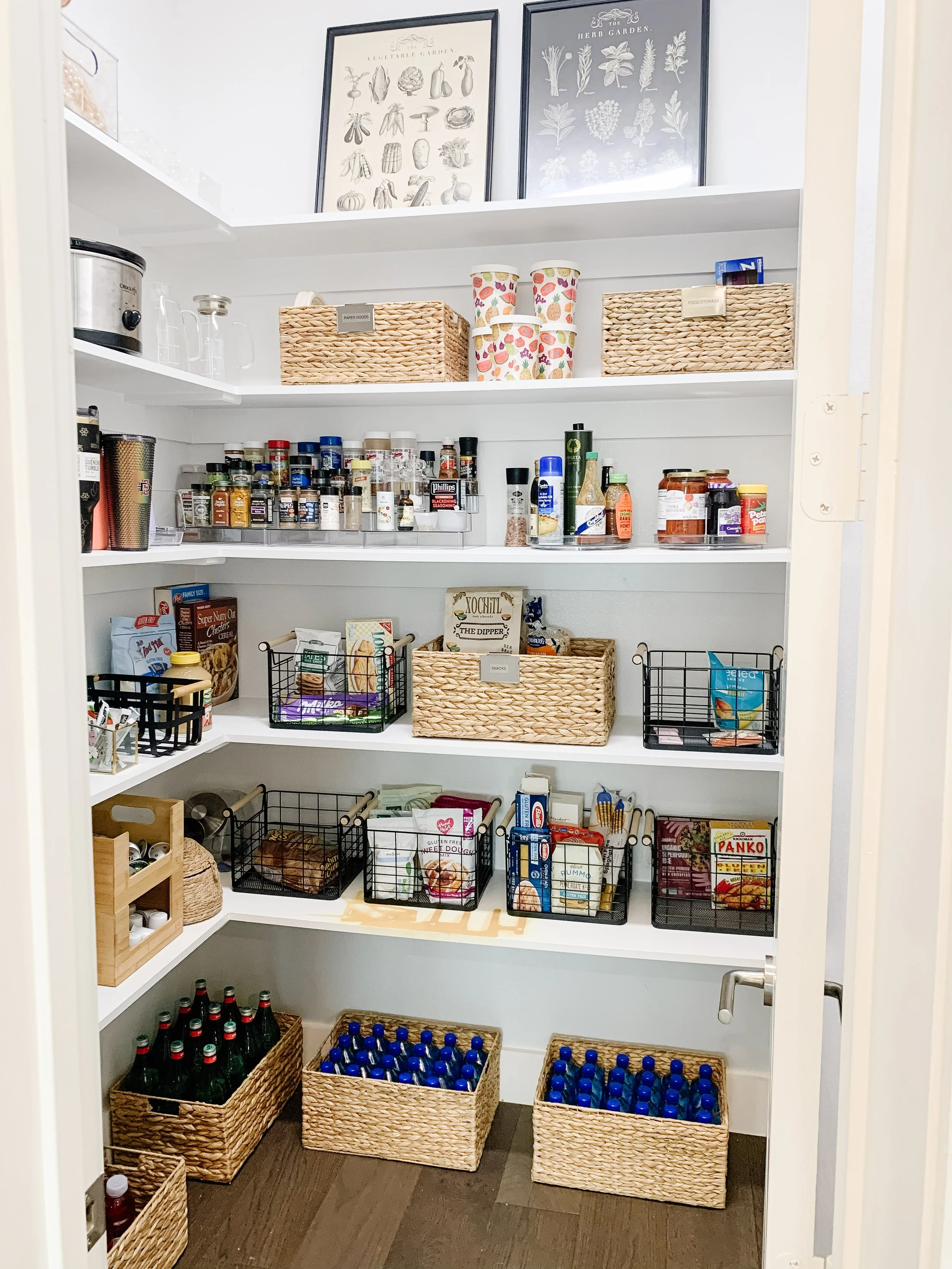 Pantry Organization in Dallas Home