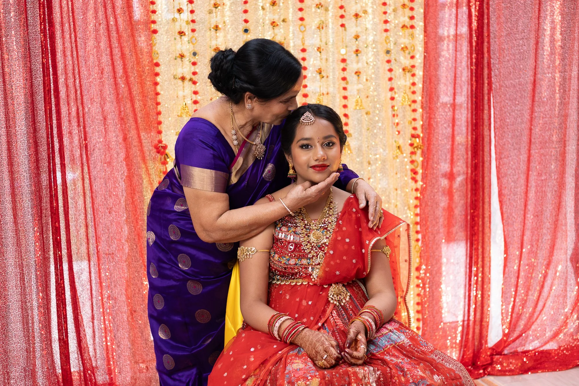 Half Sari Ceremony Photography: Capturing a Timeless South Indian Tradition | Behind the lens