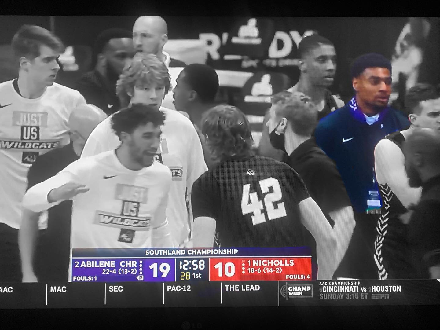 Fun to see two of our favorite players&rsquo; alma maters competing in the Southland Championship. @__gavo from Nicholls and Immanuel who is currently playing at Abilene Christian. These two put in major work at TPF this summer and went at each other
