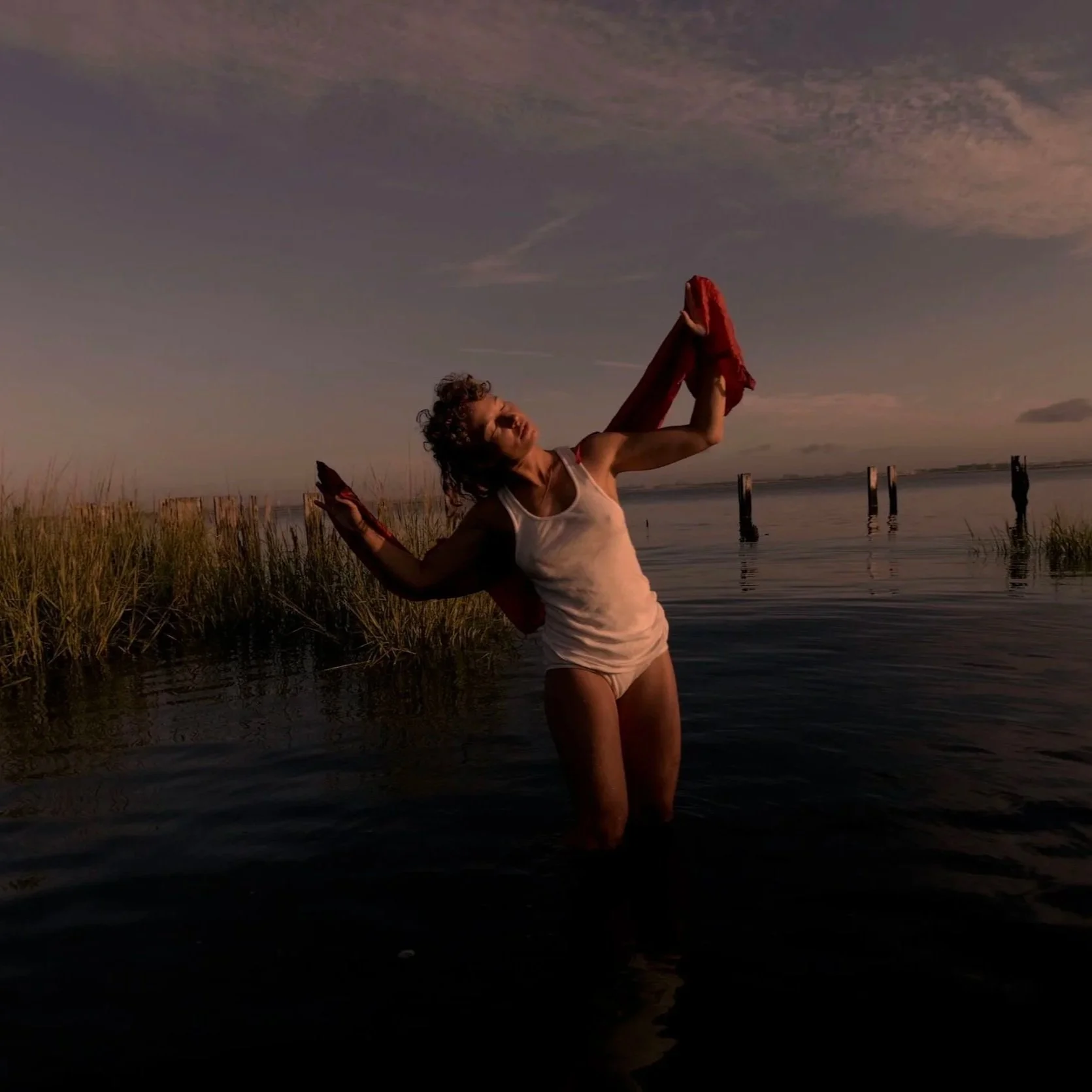 in the euphoric nature of Jamaica Bay, NYC.