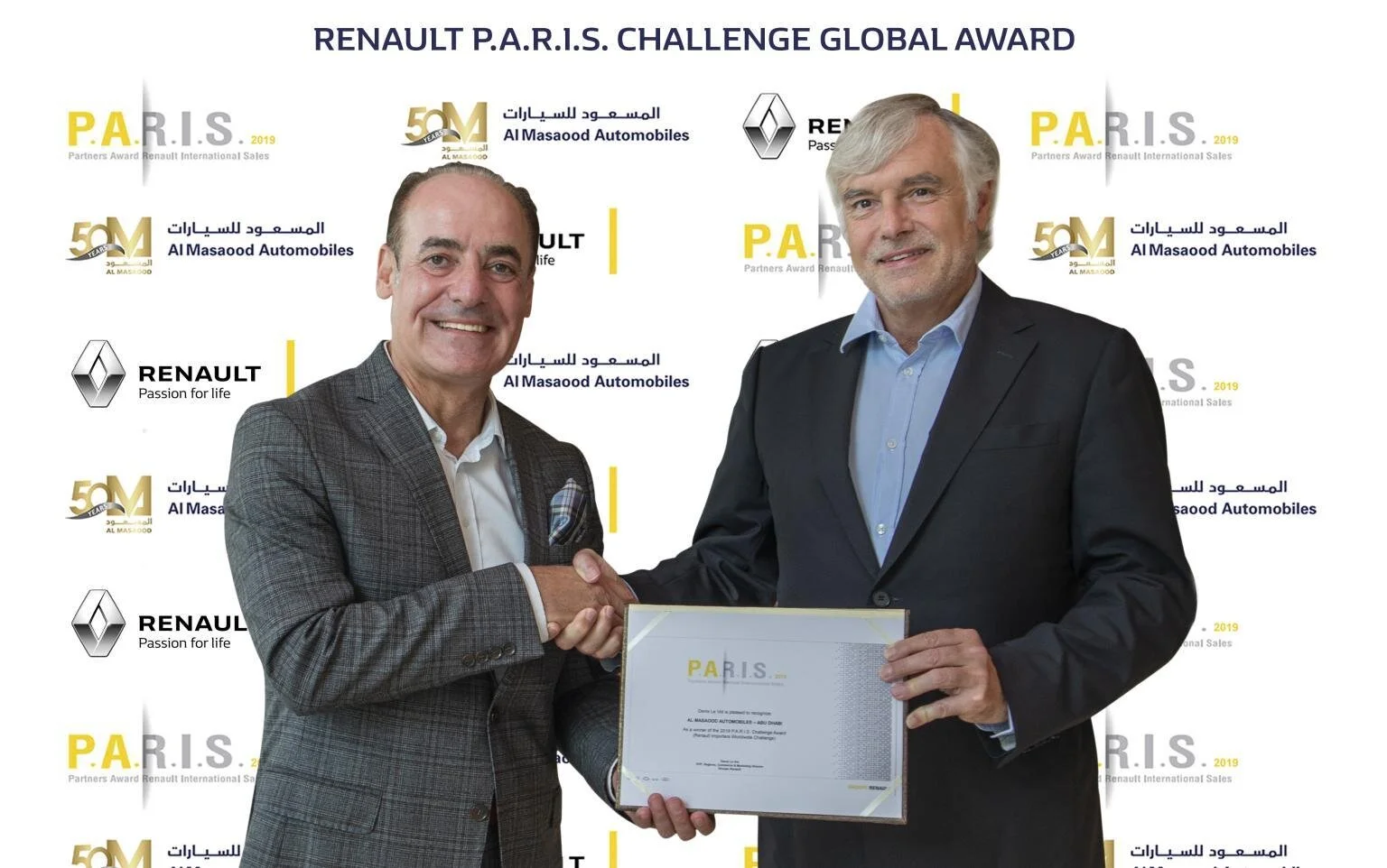 Renault Global Partners Award  – A Win We Won’t Forget!
