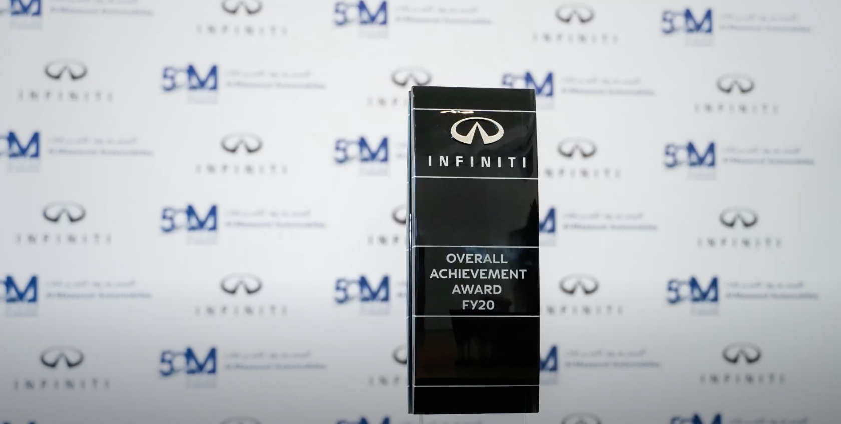INFINITI Outstanding Performance Award
