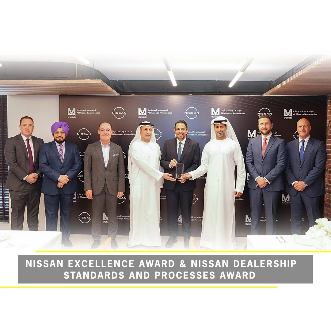 Al Masaood Automobiles Scoops Nissan's Excellence Award