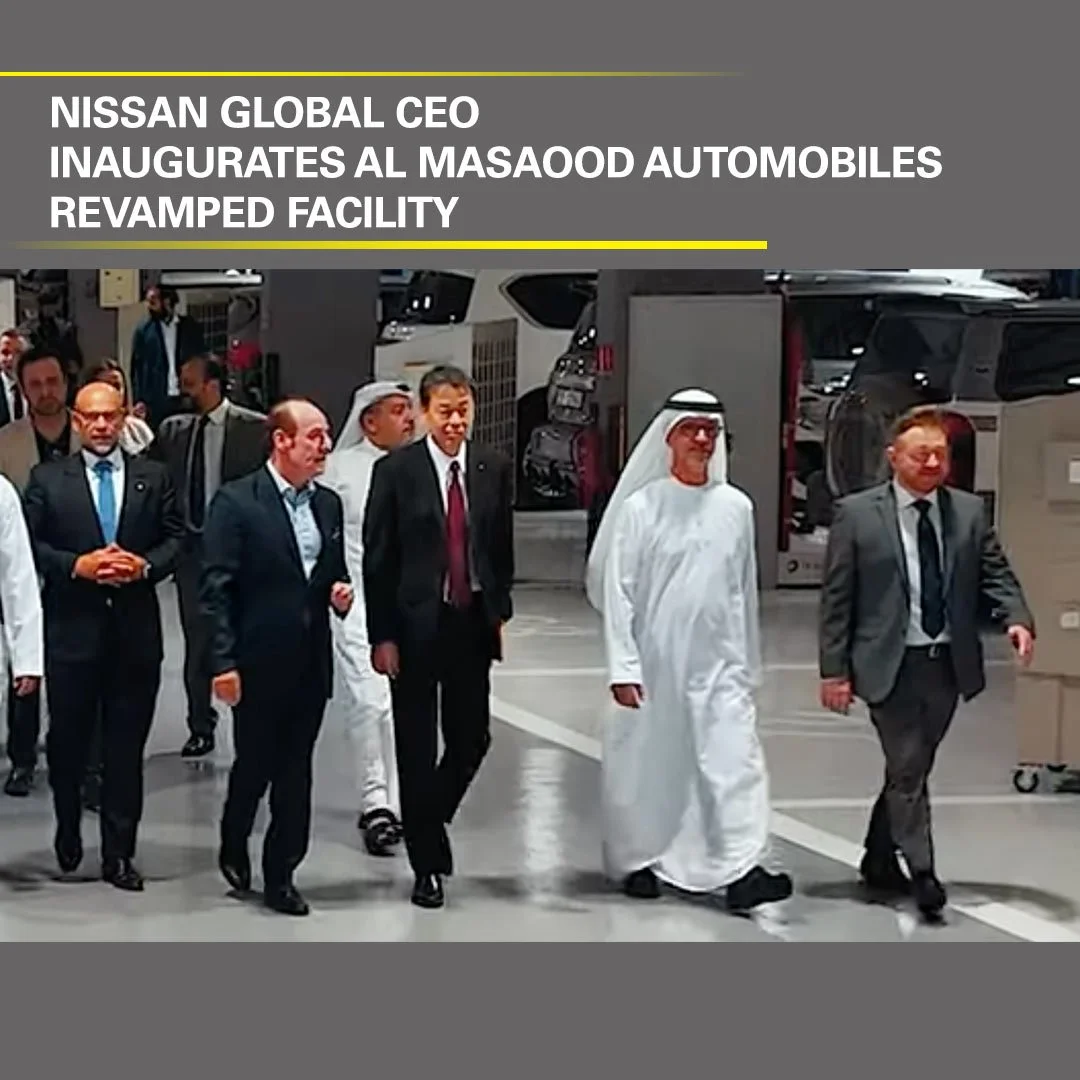 Nissan's Global CEO Inaugurates Al Masaood's Revamped Showroom &amp; Service Centre