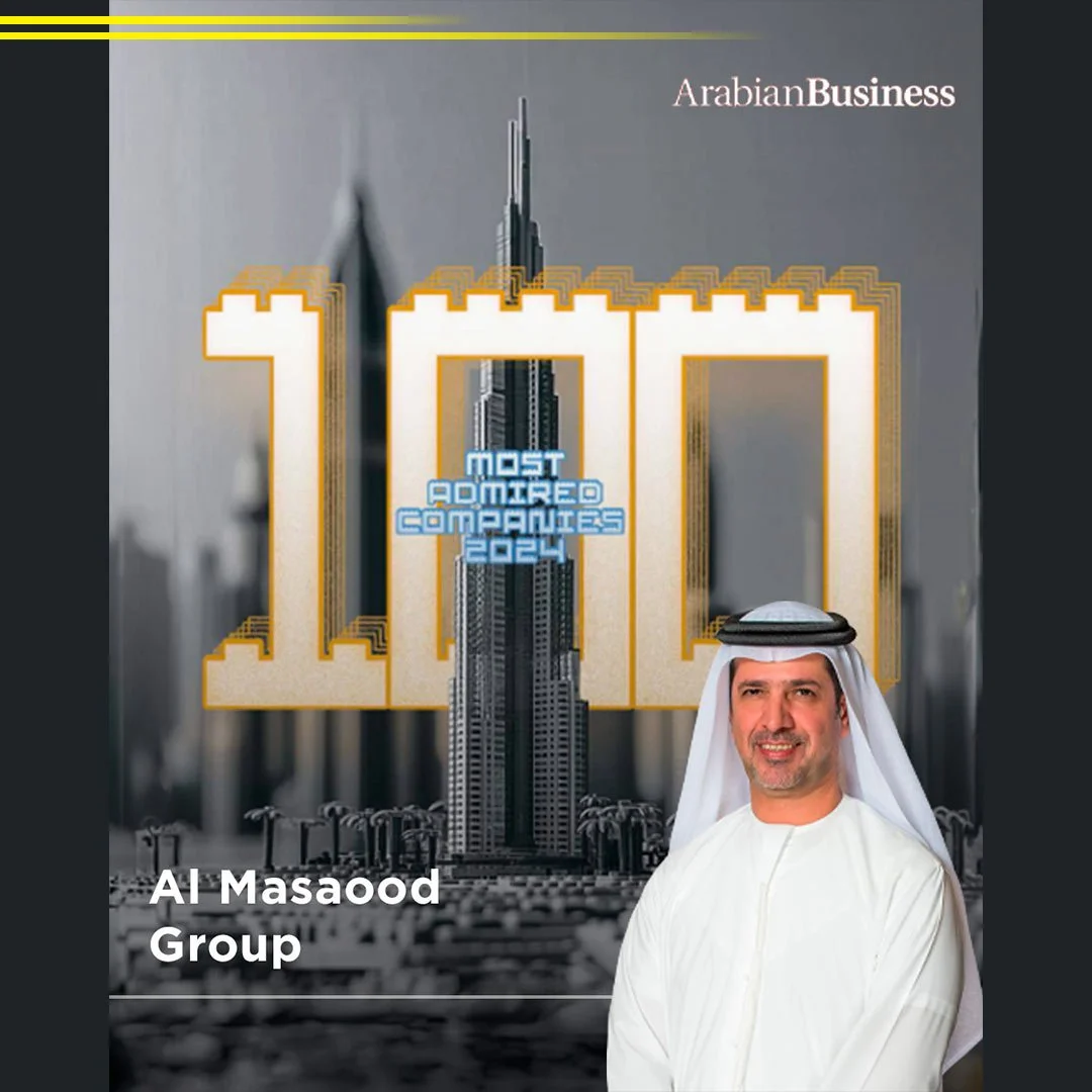Al Masaood Named Among 2024’s ‘100 Most Admired Companies