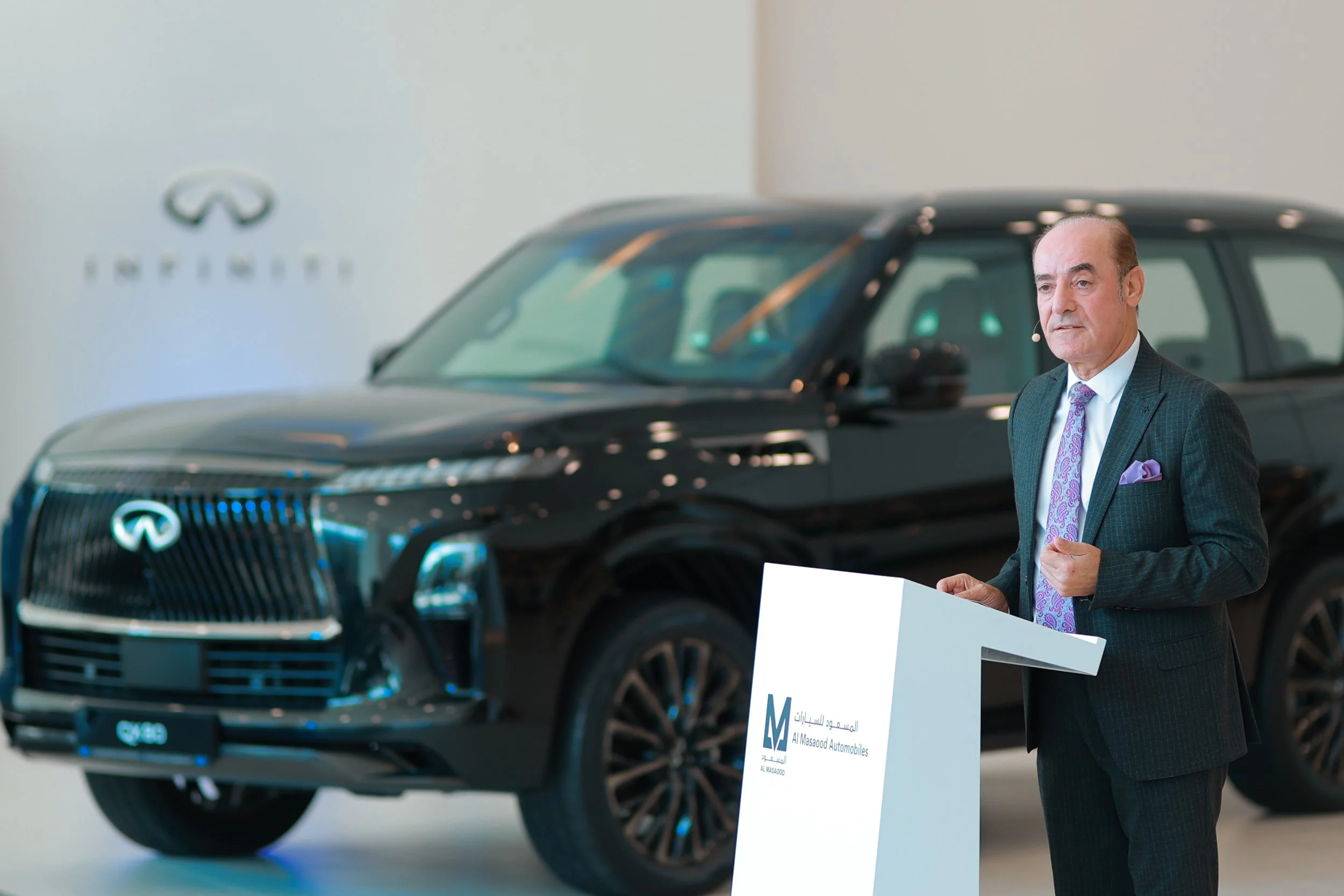 The All New INFINITI QX80 Makes Its Debut In Abu Dhabi