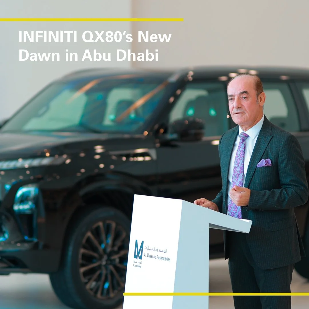 All-New INFINITI QX80 Unveiled at Exclusive Reveal Event at Al Masaood Automobiles Showroom in Abu Dhabi