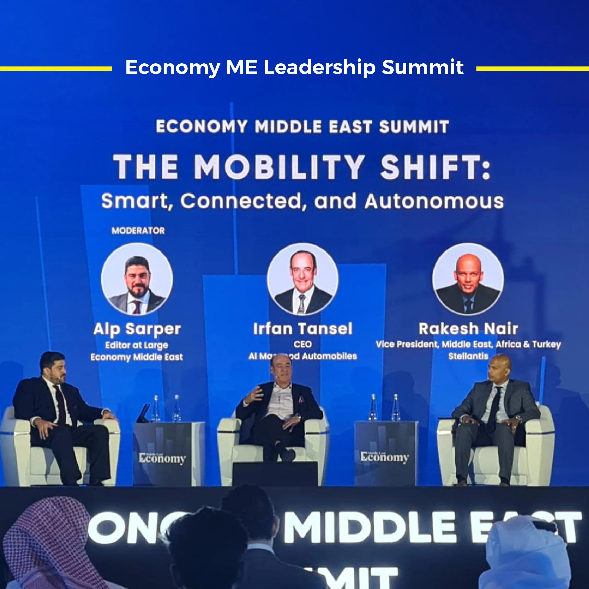Discussing the Future of Mobility at the Economy Middle East Summit