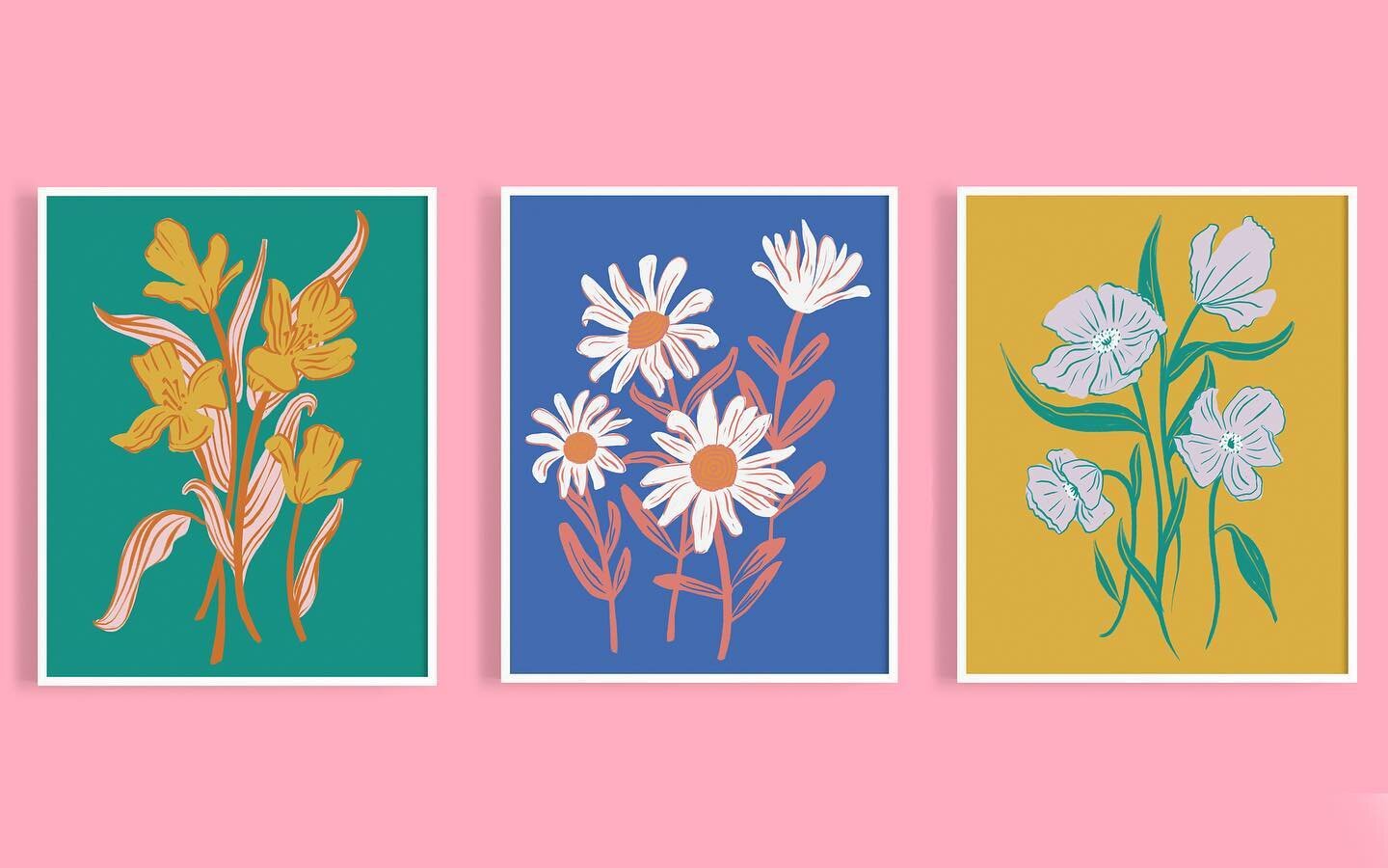 These bright new florals will be available this Saturday, July 10 at the @memphiscraftsanddrafts market at @crosstownconcourse.