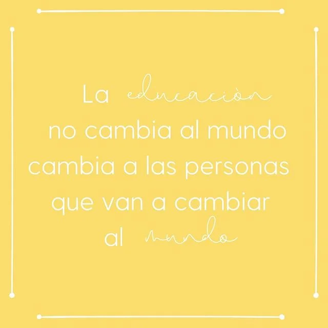Educar ayudar&aacute; para que en el muchas mujeres, hombres y ni&ntilde;os transformen sus vidas, su comunidad y el mundo 😃
.
Educating will help in the future many women, men and children transforma their lives, their community and the World.
.
#g