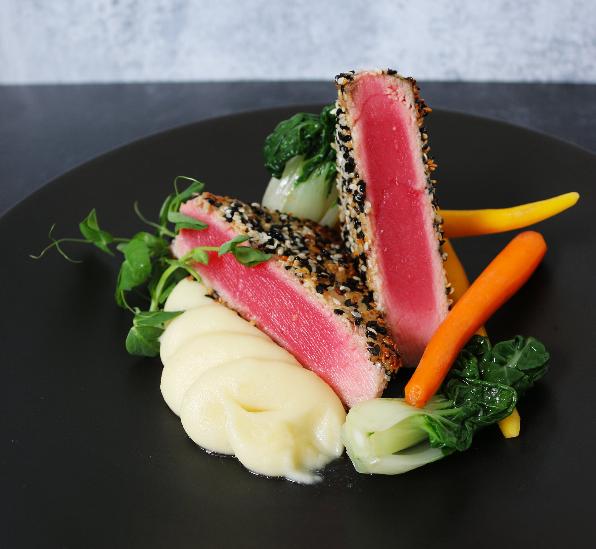 Tuna Entree for Plated Seated Norfolk or Virginia Beach wedding catering