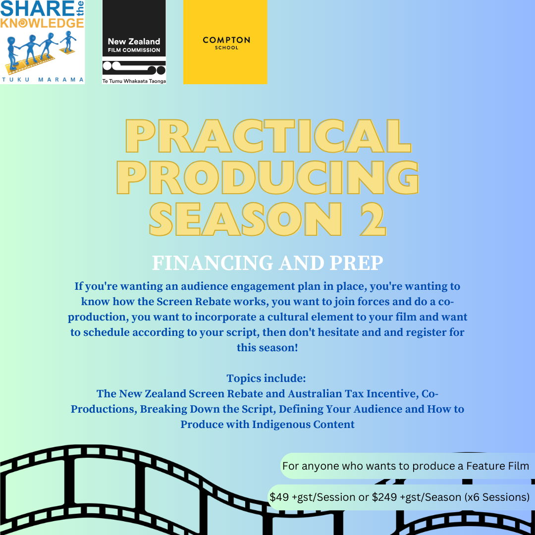 PRACTICAL PRODUCING SERIES - SEASON 2 COURSES