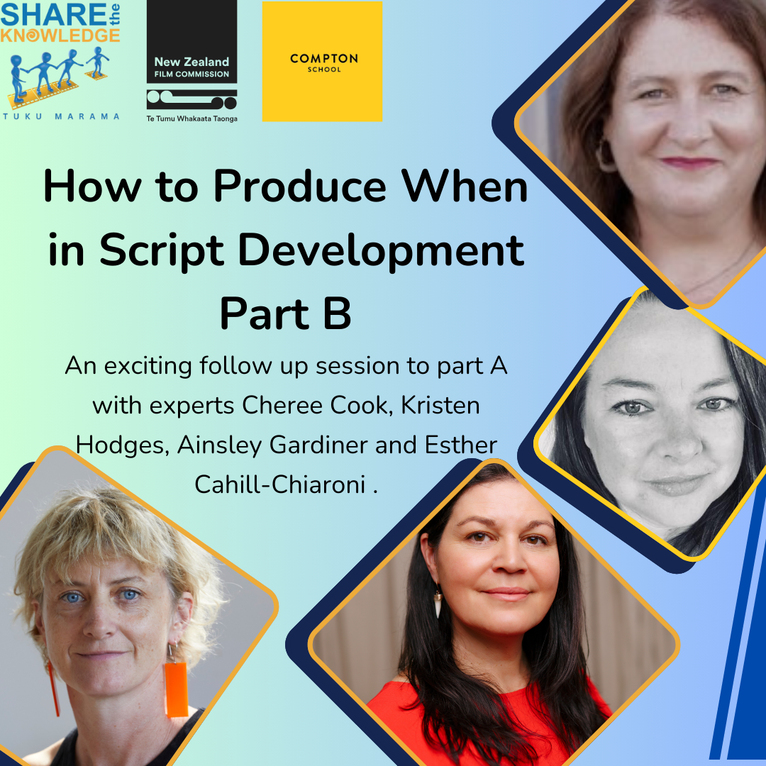 SESSION 3 - HOW TO PRODUCE WHEN IN SCRIPT DEVELOPMENT (PART B)