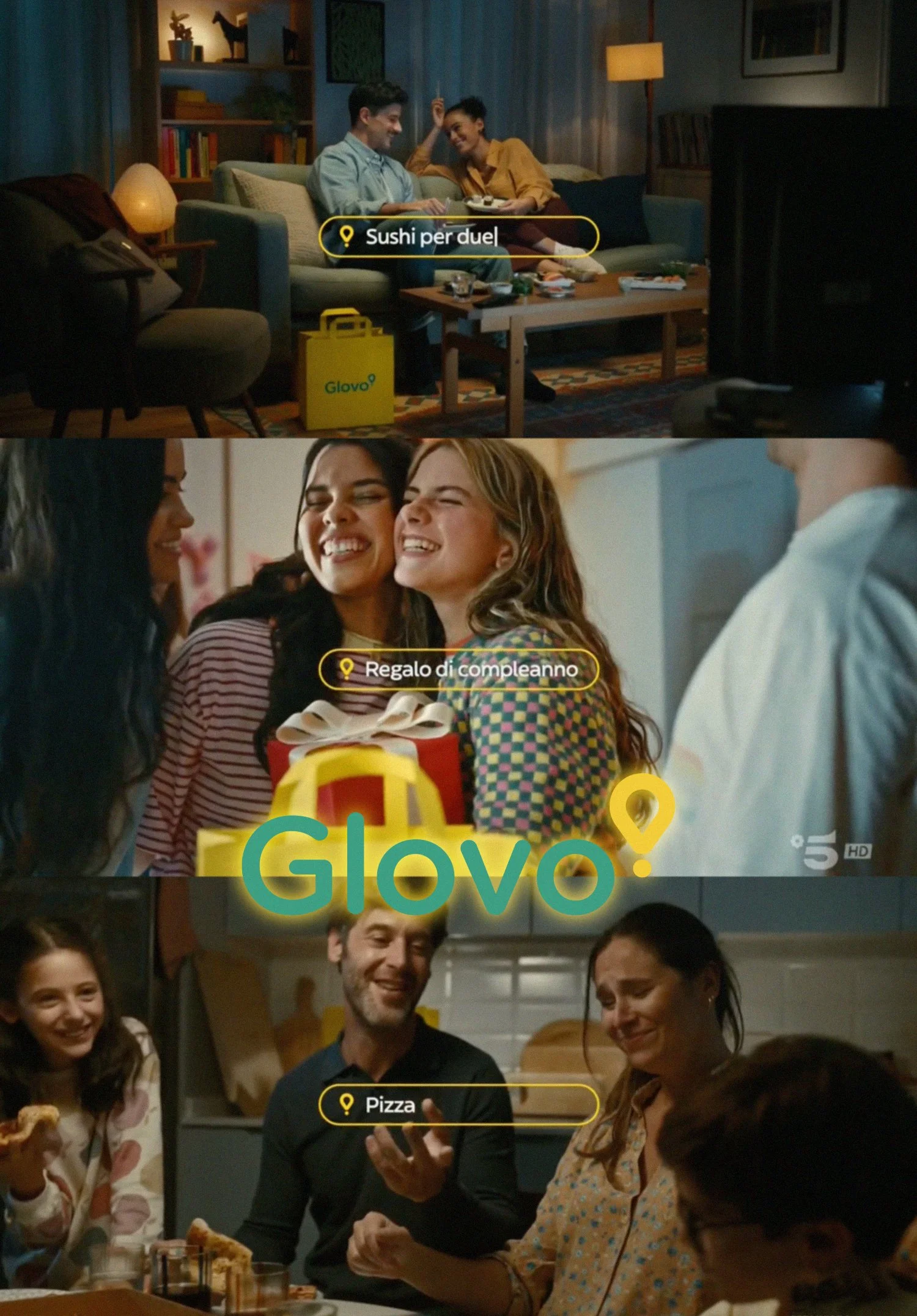 Worldwide Campaign for Glovo.
