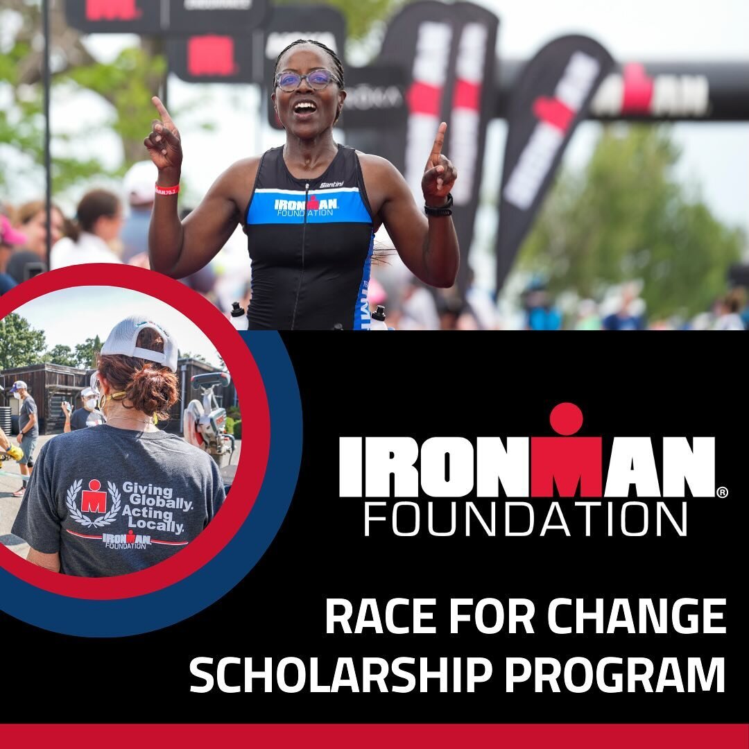 Coaching, race entries, select triathlon and training equipment, travel, lodging, and more ⚡️

The @im_foundation will be providing three Race For Change Scholarships, each valued up to US$10,000, to support those from underrepresented communities wh