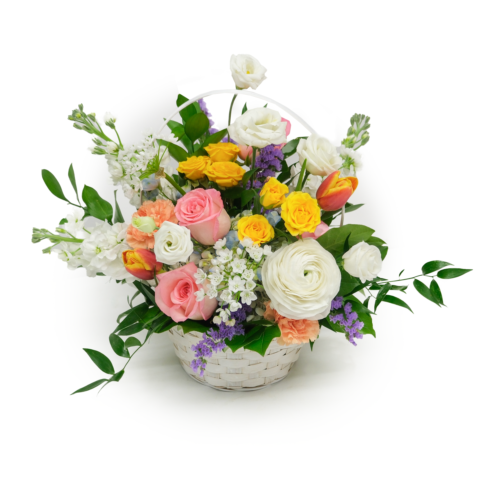 Vibrant Burst Basket