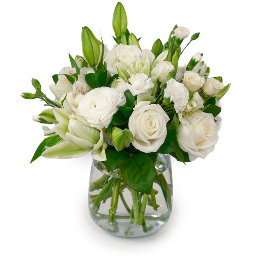 White Harmony Vase