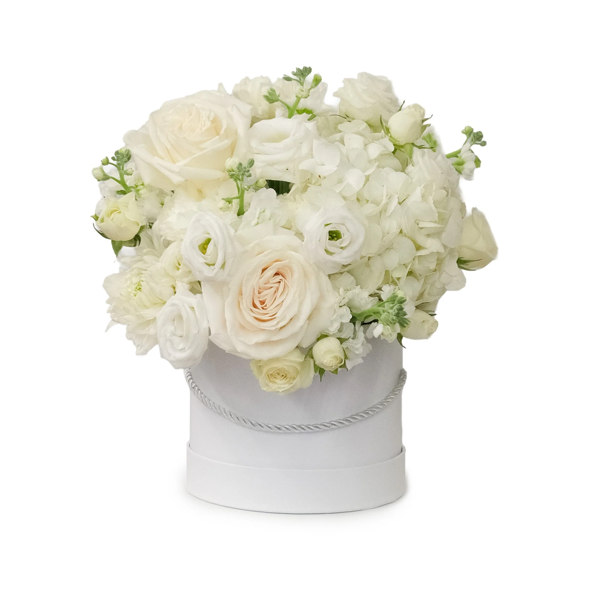 Elegant White Box Arrangement